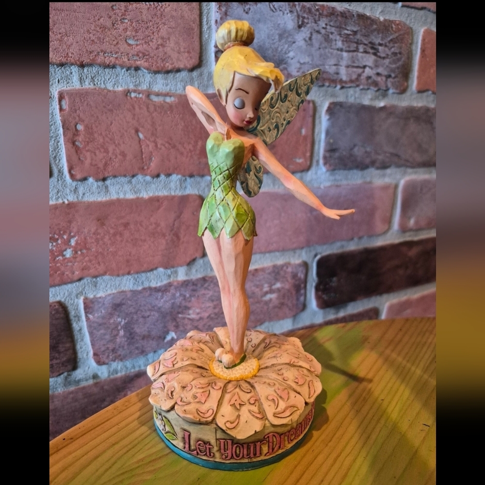 Tinker Bell Figurine - Green Fairy Home Accent